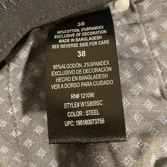 Weatherproof Men's Flex Waist Stretch Multifunctional Utility Shorts Size 38W - Picture 12 of 14